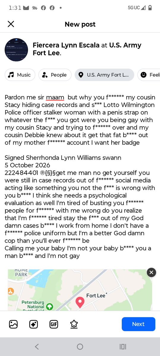 IBOSSLW's tweet photo. S*** I need to be m************ United States  special forces army FBI officer police officer of or decade  how many cases I've been busting with you all trying to f****** steal from people and all the dumb s*** y'all been doing I'm tired of y'all 222484401 sherrhonda Lynn Will https://t.co/Ykwg6WbRmw
