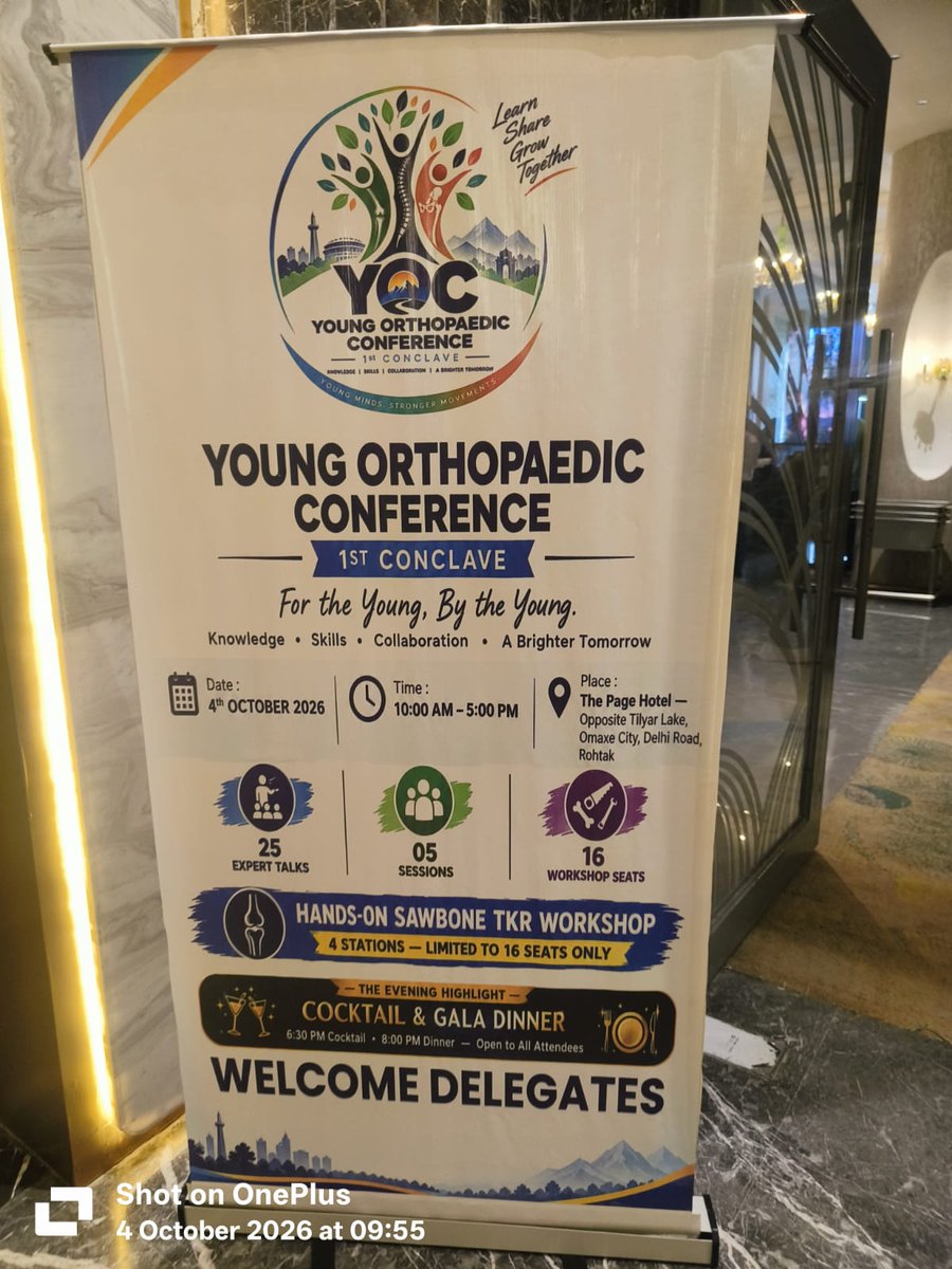 healomex's tweet photo. Healomex at Young Orthopaedic Conference 2026 | Advancing Wound Care with Advanced NPWT

#Healomex #HealomexBiosciences #NPWT #NegativePressureWoundTherapy #WoundCare #AdvancedNPWT #Orthopaedics #OrthopaedicCare #YoungOrthopaedicConference #YOC2026 #Rohtak #WoundHealing https://t.co/pPtYrtJ7TW