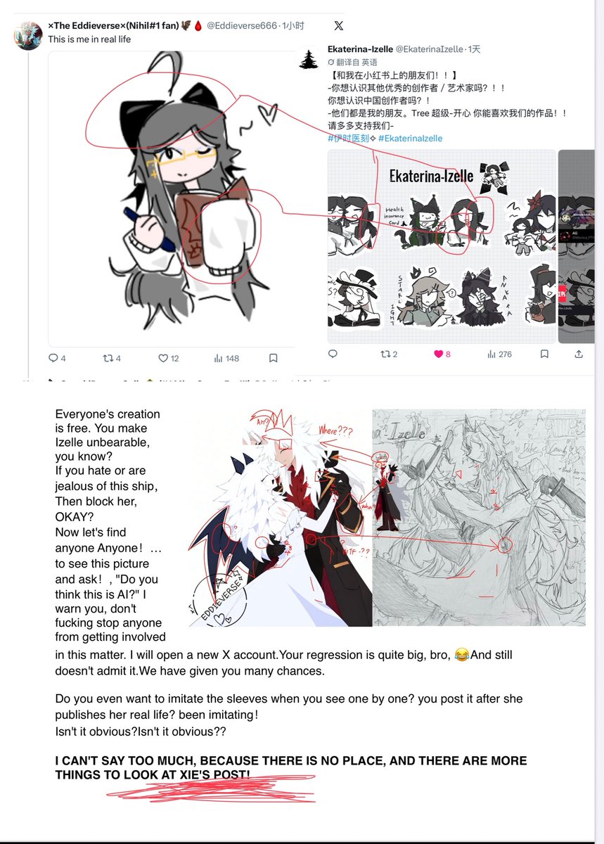 EkaterinaIzelle's tweet photo. 【MORE AND MORE PEOPLE REPORTED THIS TO ME❗️】

I will never have any hope again. never, I swear here

No matter how long we been friends, I need @Eddieverse666 give a clear reply, NOT just one sentence, ”I‘m innocent!“ 

Don‘t stop anyone from participating in this matter. https://t.co/Im7Y8xkC2g