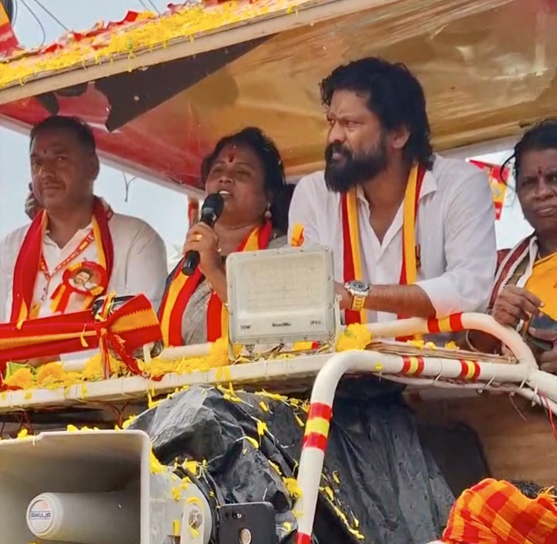 soundar4uall's tweet photo. மதுராந்தகம் சட்டமன்றத் தொகுதி இடைத்தேர்தலை முன்னிட்டு, தமிழக வெற்றிக் கழகம் சார்பில் மதுராந்தகம் தொகுதியில் தீவிரப் பிரச்சாரக் களத்தில்

தொடர்ந்து மக்களோடு மக்களாக இணைந்து, தமிழக வெற்றிக் கழகத்தின் வெற்றிக்காக களப்பணியாற்றுவோம்.

@TVKVijayHQ @TVKHQITWingOffl 

#SoundaraRaja
#MannukkumMakkalukkum
#TVKVijay‌ #TVK