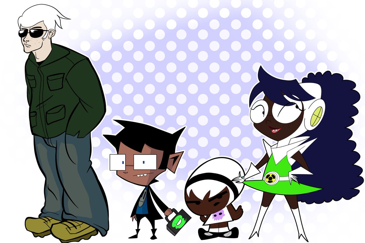 liquifiedpopbun's tweet photo. The crossover kids  #homestuck https://t.co/jsB07n6L1U