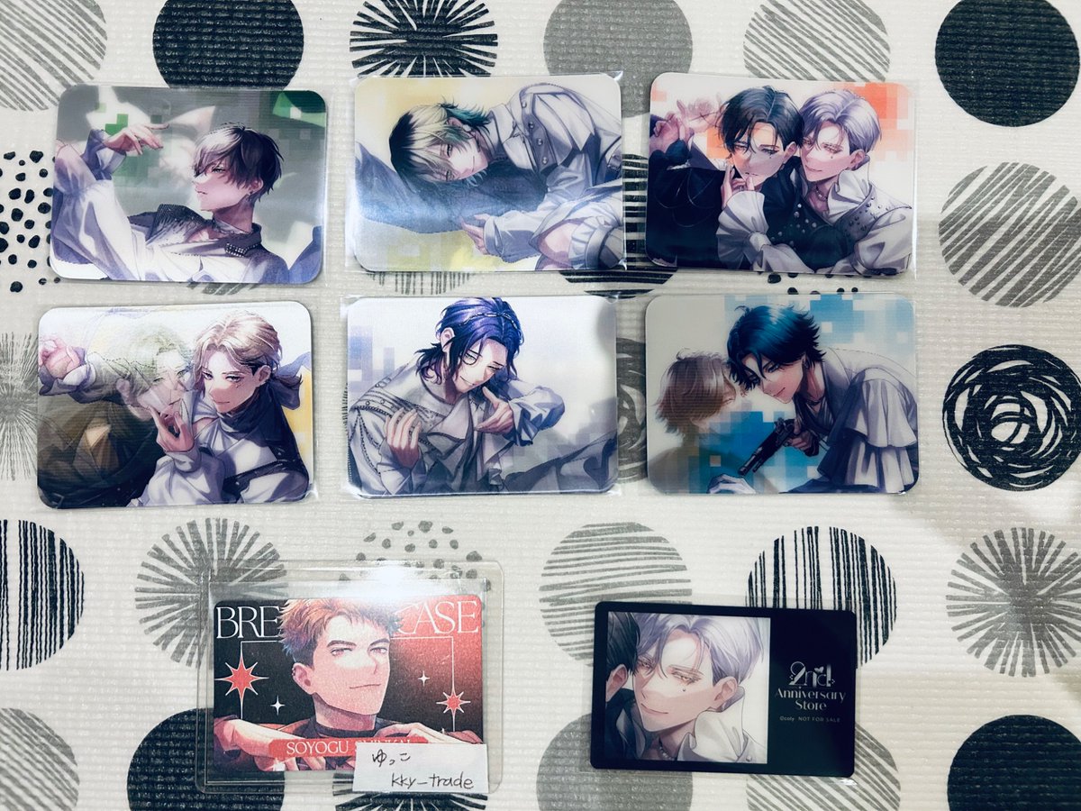 kky_trade's tweet photo. 【交換】ブレイクマイケース　ブレマイ　カード

譲)画像1〜2枚目
求)画像3枚目　新開、相沢

※求はなるべく同数にしたいためお返事お待ち頂ける方
※他募集ポストと纏めて交換優先
※局留め対応不可

お気軽にお声掛け下さい https://t.co/ZjfnNaUERJ