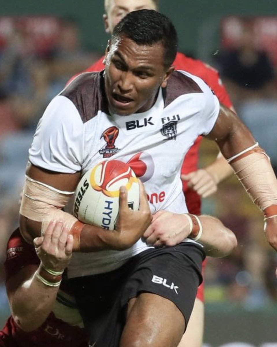 JoelGould6's tweet photo. World Cup news

@NRLKnights run to GF has freed Jacob Saifiti to play first Test for @Fiji_RL in 9 years in WC Rd 1.

Saifiti ban complete. @dolphinsnrl gun Kurt Donoghoe in. Could be one of tournament’s best.

23 named by Fiji 🇫🇯 Bati on social media 👇 
https://t.co/k40j9SdoaX https://t.co/tLl4oV4p7X