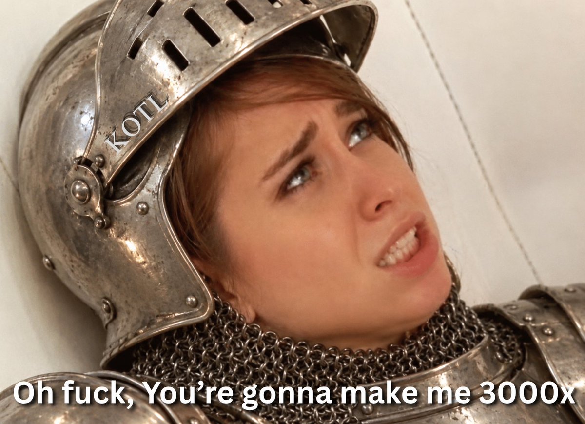 KOTL_XRPL's tweet photo. ⚔️Knights have a way of doing that to people.🛡️ https://t.co/K8uwHKjYsa