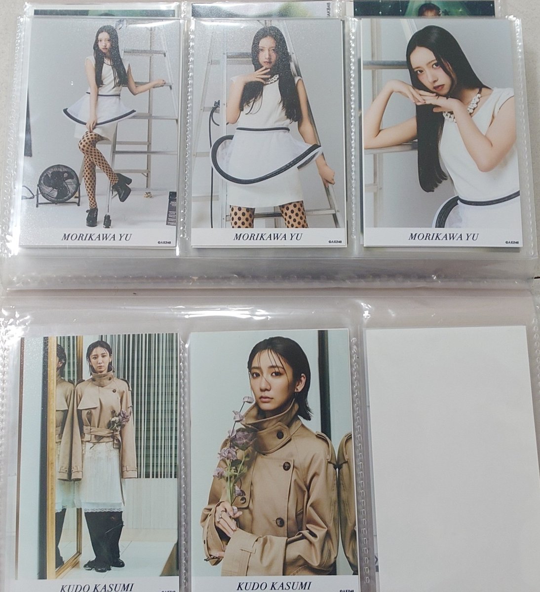 harunatore's tweet photo. 【交換 トレード募集】AKB48
伊勢丹 TOKYO ISSUE
PhotoEight(ランダムハーフサイズ生写真)

[提供 譲] 画像1、2枚目
森川コンプ
工藤 引 寄
橋本恵 中
長友 引
伊藤 寄
佐藤 引 寄
小栗 引

[希望 求] 画像3枚目
佐藤共通の中間＞他応相談

本日現地トレーディングスペース交換希望 https://t.co/DPvwHYTWsw