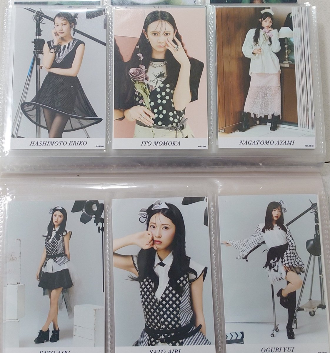 harunatore's tweet photo. 【交換 トレード募集】AKB48
伊勢丹 TOKYO ISSUE
PhotoEight(ランダムハーフサイズ生写真)

[提供 譲] 画像1、2枚目
森川コンプ
工藤 引 寄
橋本恵 中
長友 引
伊藤 寄
佐藤 引 寄
小栗 引

[希望 求] 画像3枚目
佐藤共通の中間＞他応相談

本日現地トレーディングスペース交換希望 https://t.co/DPvwHYTWsw