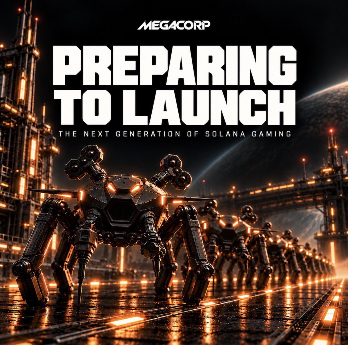 MegaCorpGlobal's tweet photo. The next generation of @solanagaming is coming to @solanamobile 

MegaCorp is an experience that intertwines the past, present, and future of both traditional and blockchain gaming. 

And it's just part of the larger plan...

Play for something real. 

@Tesla @SpaceX @nvidia https://t.co/zwxe68StbW