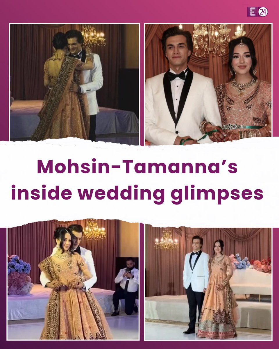 E24bollynews's tweet photo. Mohsin Khan and Tamanna’s wedding news has fans celebrating! After the YRKKH star shared a dreamy picture captioned “The Day MashaAllah,” fans showered them with congratulations.
.
.
.
#MohsinKhan #Tamanna #MohsinKhanWedding #YRKKH #CelebrityWedding #TVStars #WeddingNews #MrAndMrsKhan #bollywood #entertainment #e24
Mohsin Khan, Tamanna, Mohsin Khan wedding, Tamanna wedding, YRKKH actor, celebrity wedding, TV actor wedding, Mr and Mrs Khan, Bollywood, Entertainment, E24