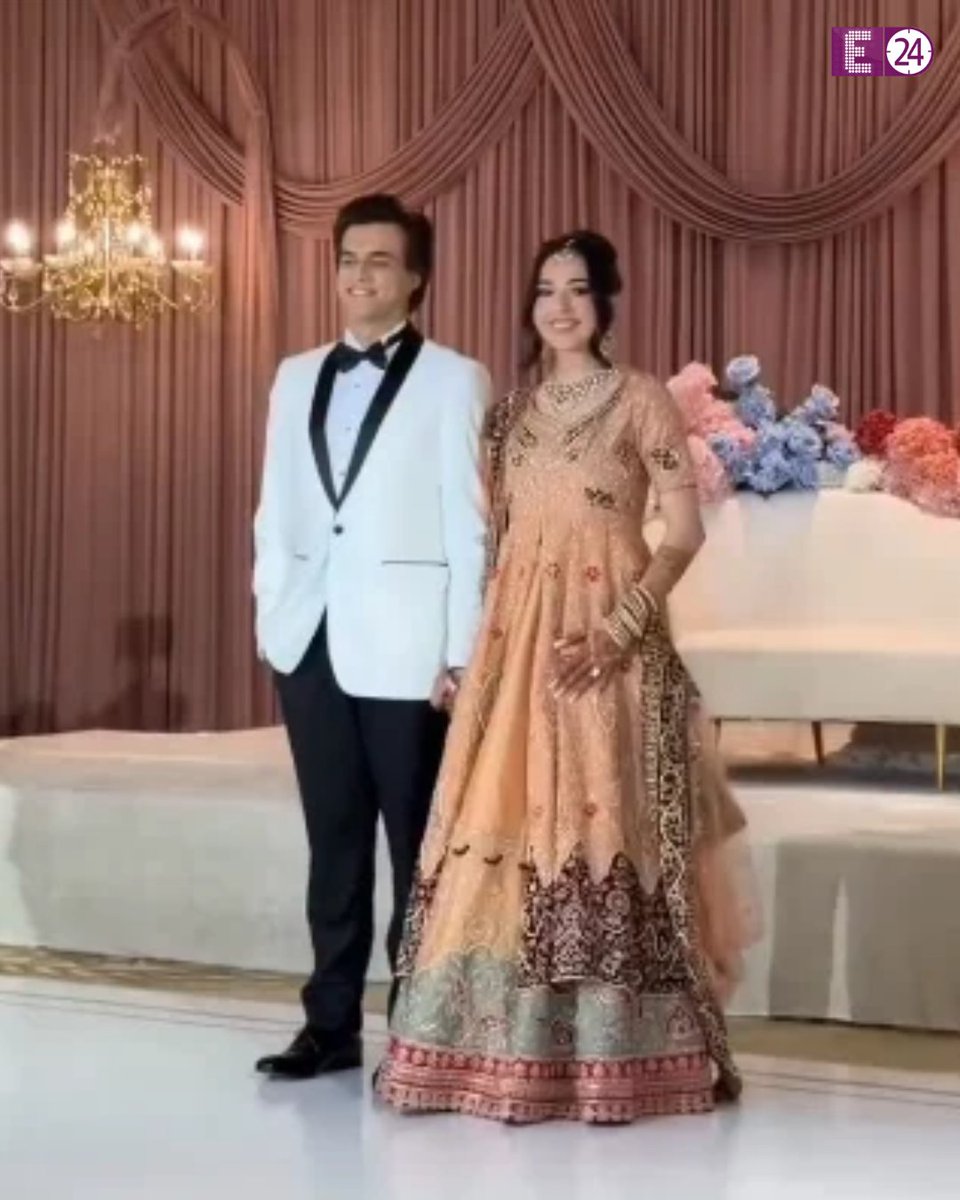 E24bollynews's tweet photo. Mohsin Khan and Tamanna’s wedding news has fans celebrating! After the YRKKH star shared a dreamy picture captioned “The Day MashaAllah,” fans showered them with congratulations.
.
.
.
#MohsinKhan #Tamanna #MohsinKhanWedding #YRKKH #CelebrityWedding #TVStars #WeddingNews #MrAndMrsKhan #bollywood #entertainment #e24
Mohsin Khan, Tamanna, Mohsin Khan wedding, Tamanna wedding, YRKKH actor, celebrity wedding, TV actor wedding, Mr and Mrs Khan, Bollywood, Entertainment, E24