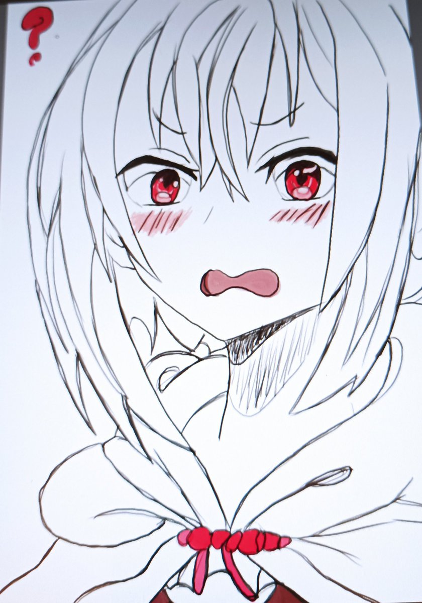 Nattmorka's tweet photo. We're going back to drawing,with new energy boyyyy 🤟😁🔥 #WIP #art  #anime | aaand this new work in progress xd https://t.co/fJJn0bnm7B