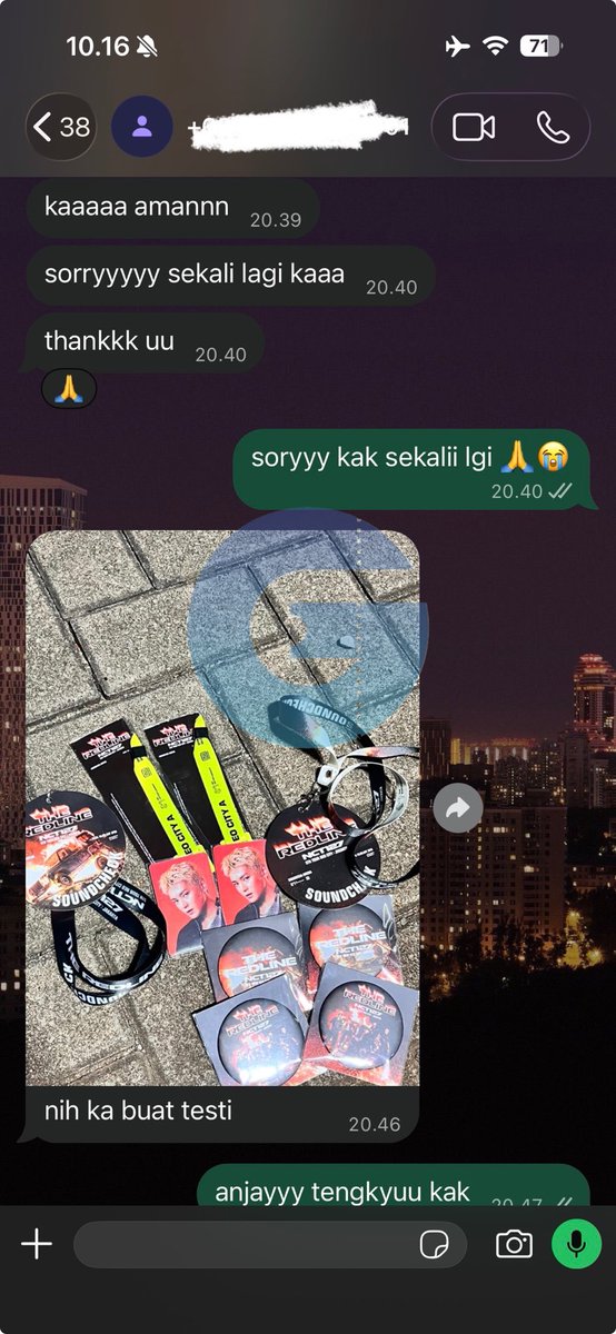 gelitixid's tweet photo. baru sempet rekap sekarang, padahal COD-annya udah dari Sabtu kemarin wkwk

2 tiket NEO CITY A NCT 127 sold ✅
makasih banyak udah percaya dan trust sama kita 🙌

#NEOCITY_5TH_THE_REDLINE_IN_JAKARTA #NCT127_5TH_NEOCITY_THE_REDLINE_in_JAKARTA #NCT127_THE_REDLINE https://t.co/Fopz4Rdy6q
