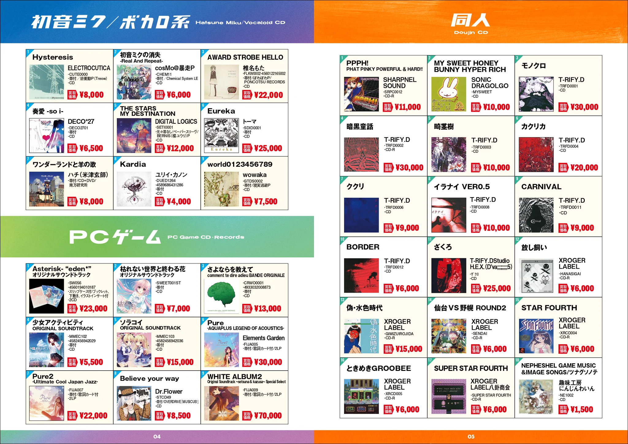 高額CD大量！ 廃盤 同人音楽 音ゲー関連 ゲーム音楽 まとめ売り 福袋 ディスクユニオン アニソン on X: 