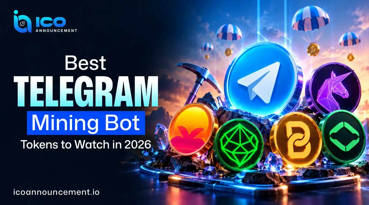 ICOAnnouncement's tweet photo. Best Telegram Mining Bot Tokens 🔥

$UNIBOT
$GPU
$BRG 
$SEED 
$PALM 

For More Update -  https://t.co/NRz3iH6Rd4

#ICOAnnouncement #TelegramMiningBotTokens #Tokens #Crypto #MiningBotToken #TopTrending https://t.co/kJsW8DduJT