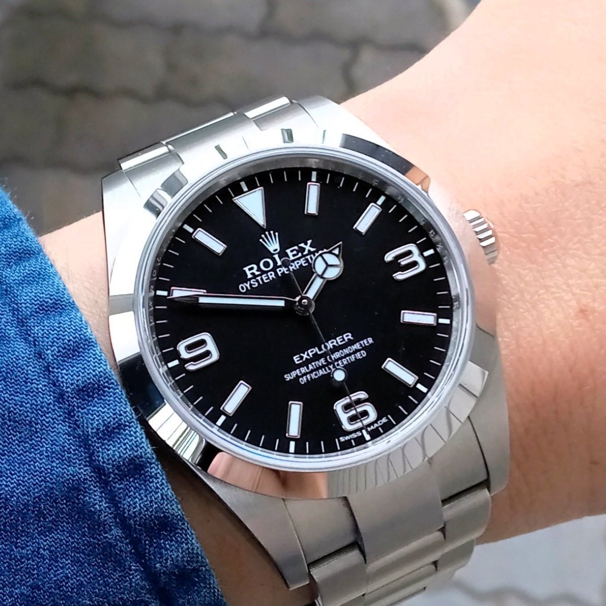 ROLEXUS222's tweet photo. 今日の⌚は214270 https://t.co/NwbbDhO0IJ
