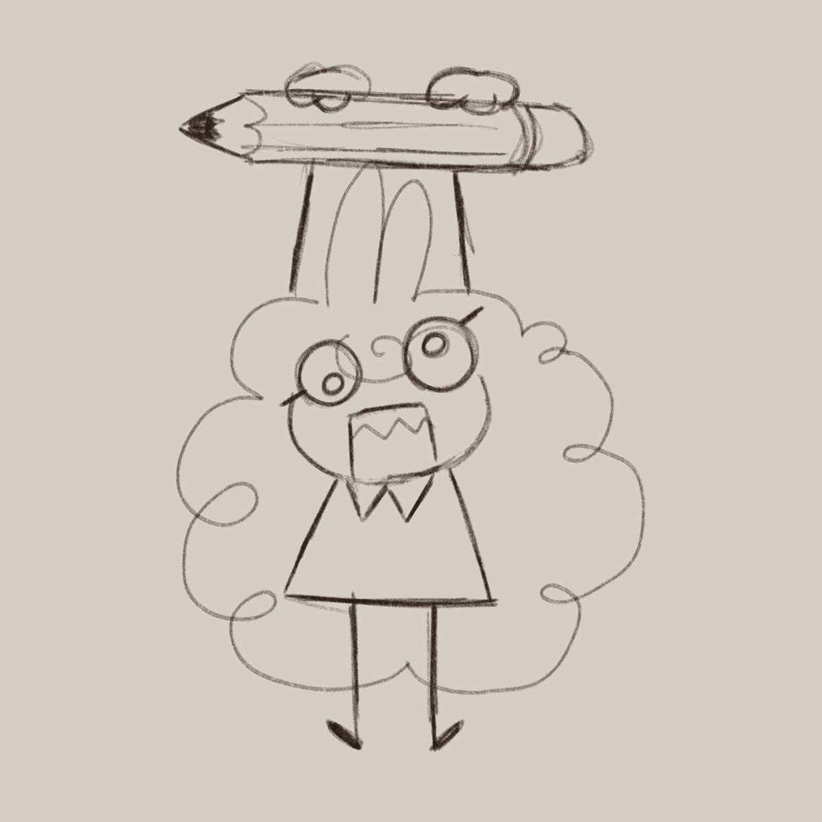 caramel_cove's tweet photo. #Vtober Day 5 ~ Doodle Bob https://t.co/FYpYcND0dW