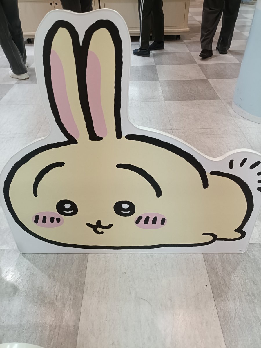 Inori40desuyo's tweet photo. ちいかわのポップアップストアに行ってきた︎︎👍

 #ちいかわ https://t.co/59jhn4F598
