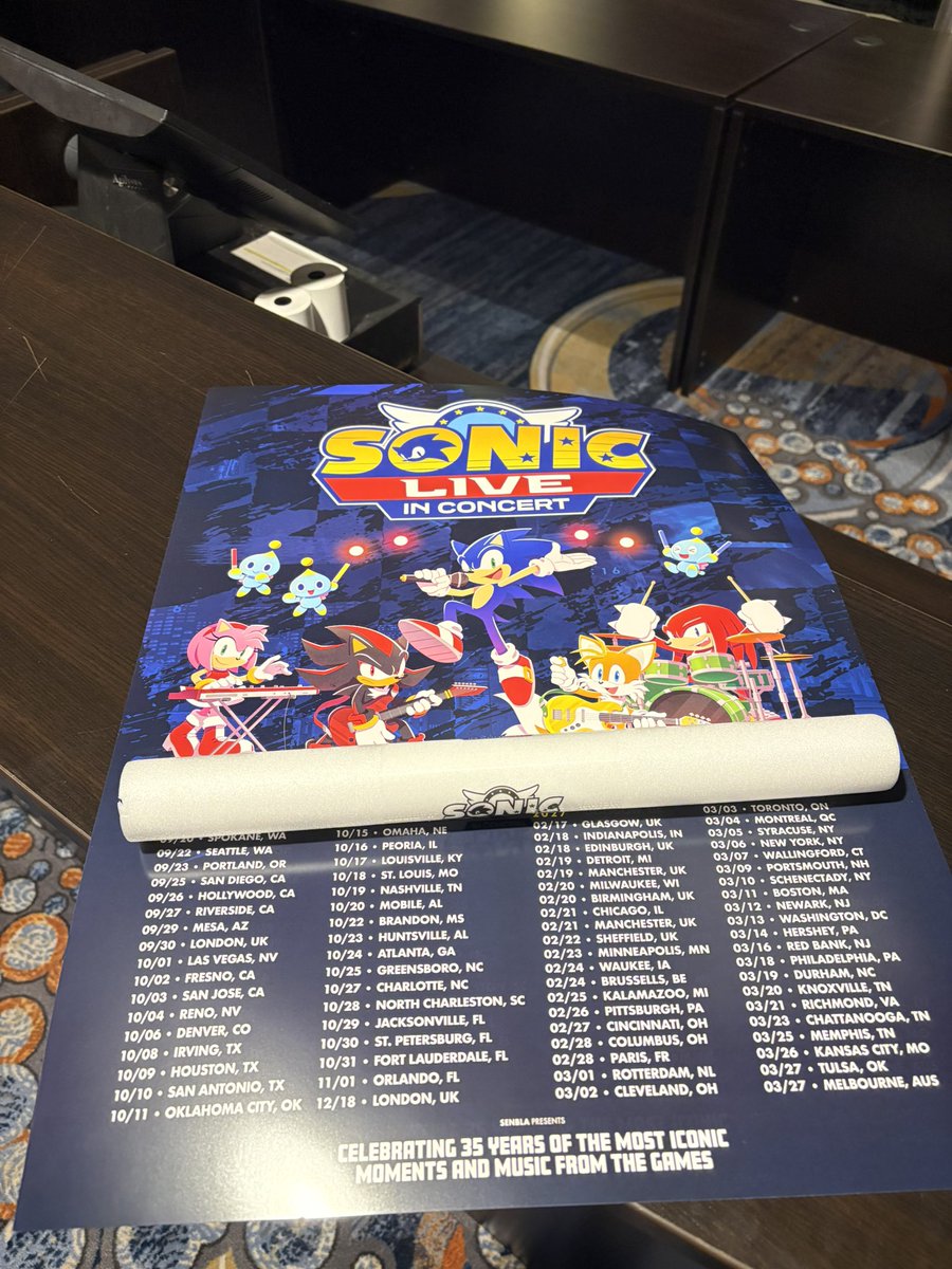 AuraBlue2792's tweet photo. Had a huge blast at Sonic Live in Concert. First ever video game themed concert and loved every moment of it. #SonicLiveInConcert https://t.co/yLrRaBDWTJ