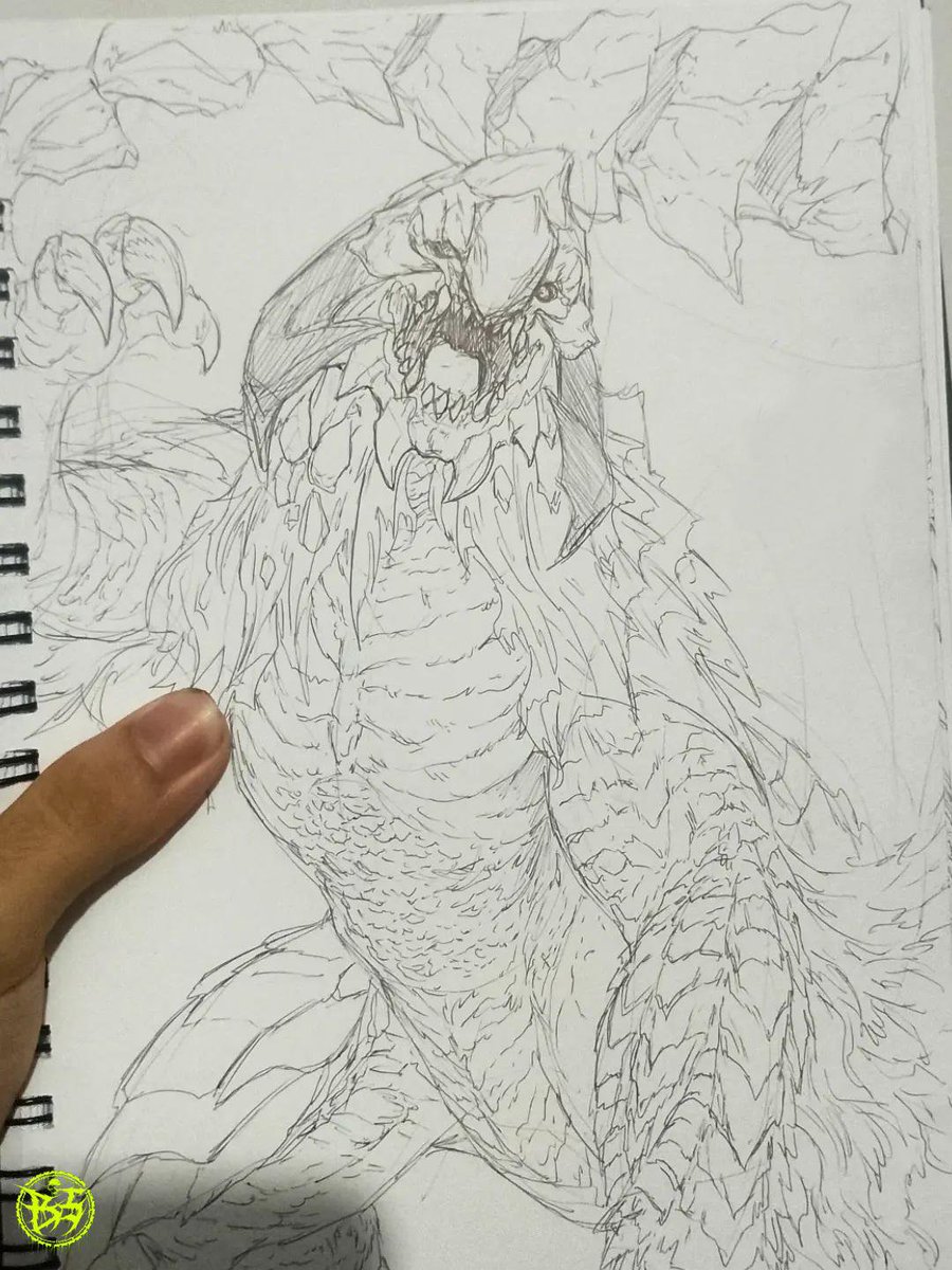 Brushogun85's tweet photo. インクトーバー 4日目 アークフェルド / モンスターハンター
🎃
Inktober Día 4 Arkveld / monster hunter arkveld https://t.co/ZSwPBHwBC5
