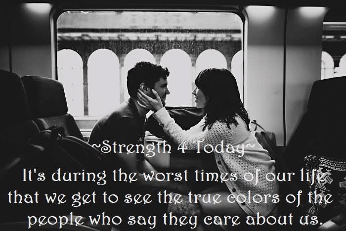 Strengthfor2day's tweet photo. It's During The Worst Times of Our Life
That We Get To See The True Colors
Of The People Who Say They Care About Us.
#WorstTimes #Life #See #TrueColors #Care #RecoveryPosse #Strengthfor2day https://t.co/Cw0VPRkLh3