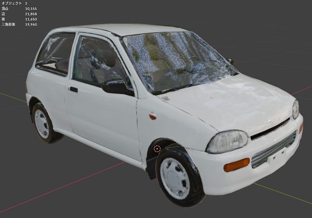 PIKAMOSU's tweet photo. こんにちは。

AIで車の画像生成、
展開図にしてもらい。
3Dモデル、テクスチャを生成、
ローポリゴンで外装、簡単な内装も
用意してくれました。

#Blender https://t.co/X225g69FPn