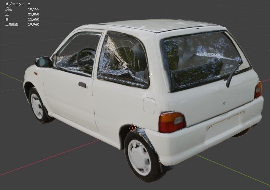 PIKAMOSU's tweet photo. こんにちは。

AIで車の画像生成、
展開図にしてもらい。
3Dモデル、テクスチャを生成、
ローポリゴンで外装、簡単な内装も
用意してくれました。

#Blender https://t.co/X225g69FPn