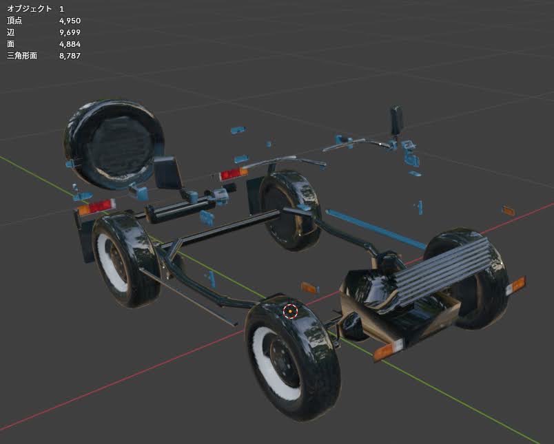 PIKAMOSU's tweet photo. こんにちは。

AIで車の画像生成、
展開図にしてもらい。
3Dモデル、テクスチャを生成、
ローポリゴンで外装を
作ってくれました。
内装は失敗…

#Blender https://t.co/iBKw22A9mS