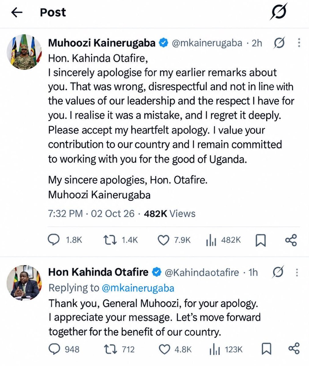 KatendeH's tweet photo. Leave the issues of Generals to Generals.
The Elephants have sorted out themselves https://t.co/Y5L9pw6jJd