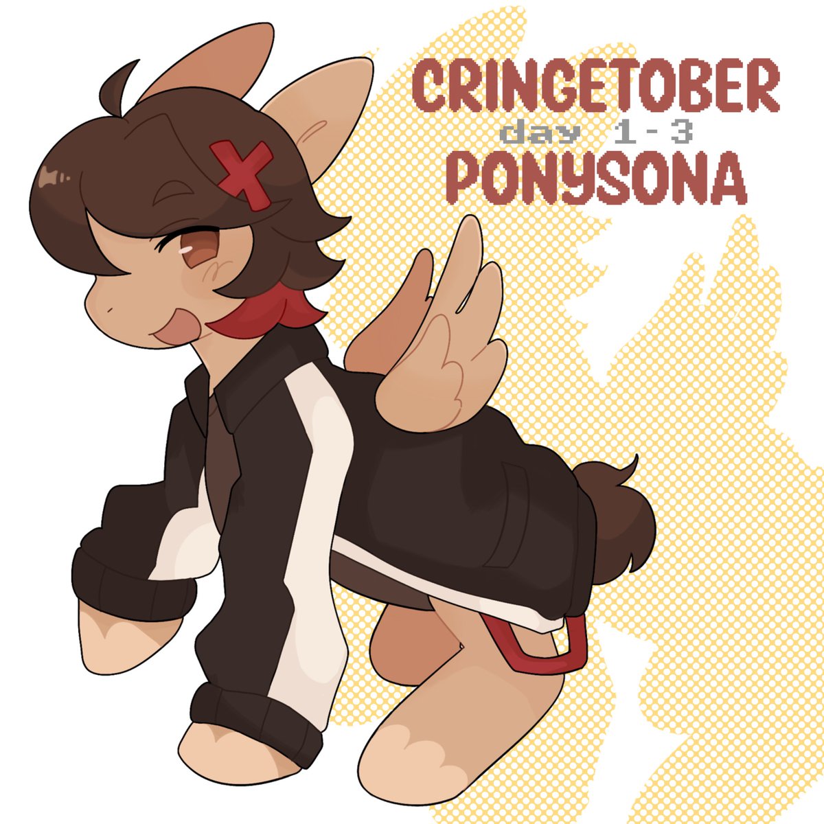 chewii_bunny's tweet photo. day 1-3 | ponysona 🍓✨
first prompt for #cringetober2026 !! https://t.co/M8yIx7NBEN