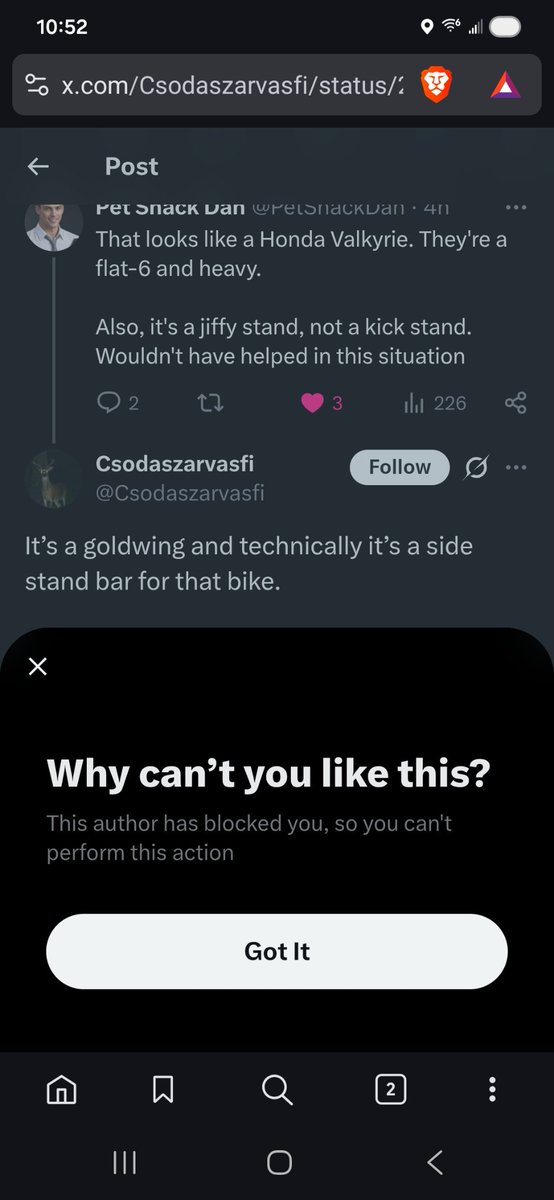 PetSnackDan's tweet photo. This queer couldn't take getting called out. What a bitch

@Csodaszarvasfi https://t.co/6YP6LtznsQ