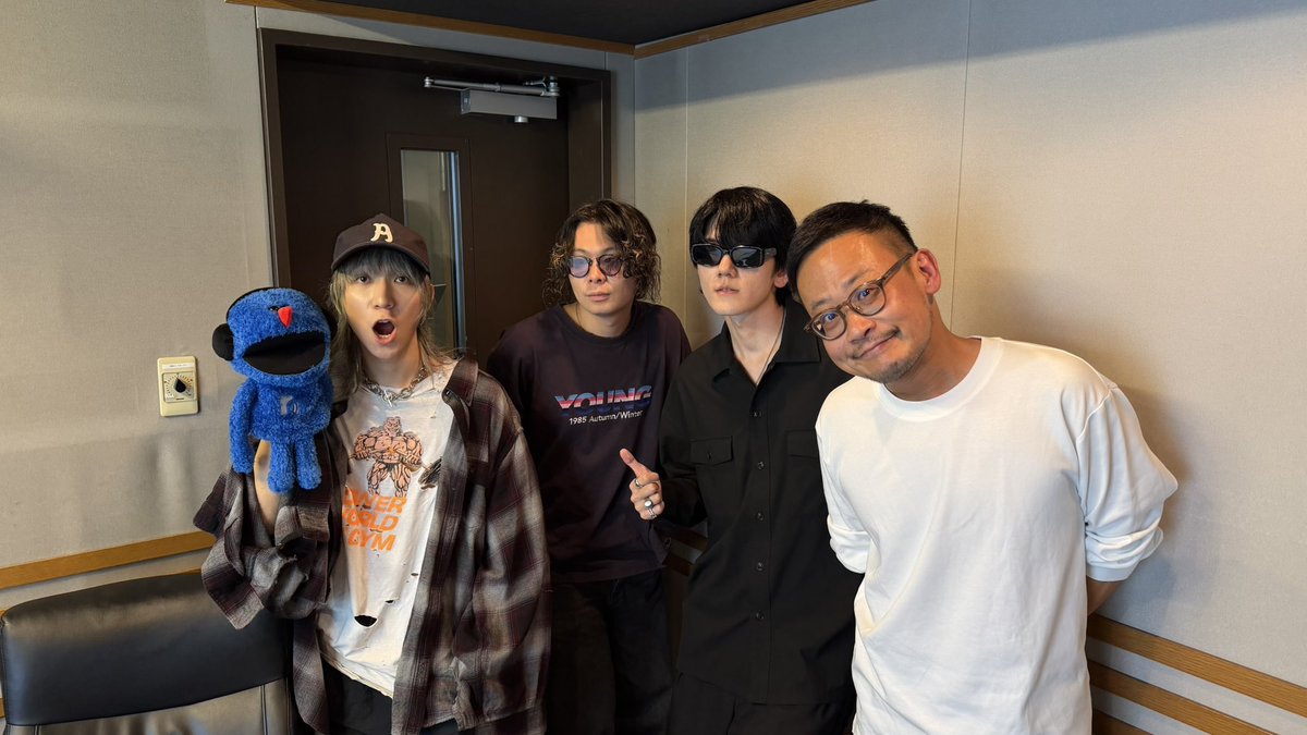 GOODandNEWALPHA's tweet photo. Dannie Mayの皆さんにスタジオ生出演していただきました🗣️@DannieMay_info

🎶 9/23 デジタルEP「YOKAI」リリース🌟

今後の活動予定など詳しくは→ https://t.co/OOc4fSKJmS

📻https://t.co/MP9U3d89An #グッドニュー https://t.co/UYUn1WjBHq