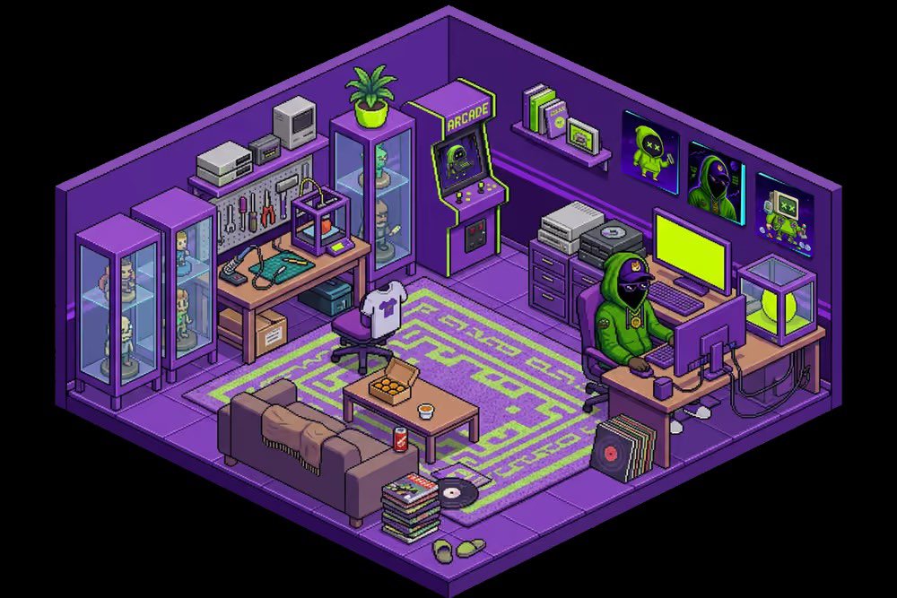 Shaq82080's tweet photo. Yep keep fading!!! @pixelord 

Perfect match for the Mini, Clan, and the Pixel Rooms!  

#LFG #PTPO #Mini #PixelHoodClan https://t.co/ZUhKHZxj1e