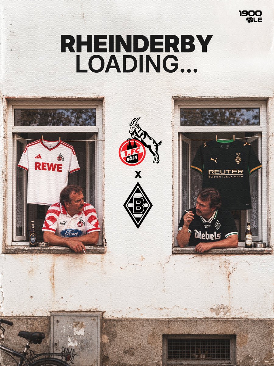 1900ole's tweet photo. Derby week is officially locked in. 🔒👊🏼

#KOEBMG #DieFohlen https://t.co/UCjCfl6bpM