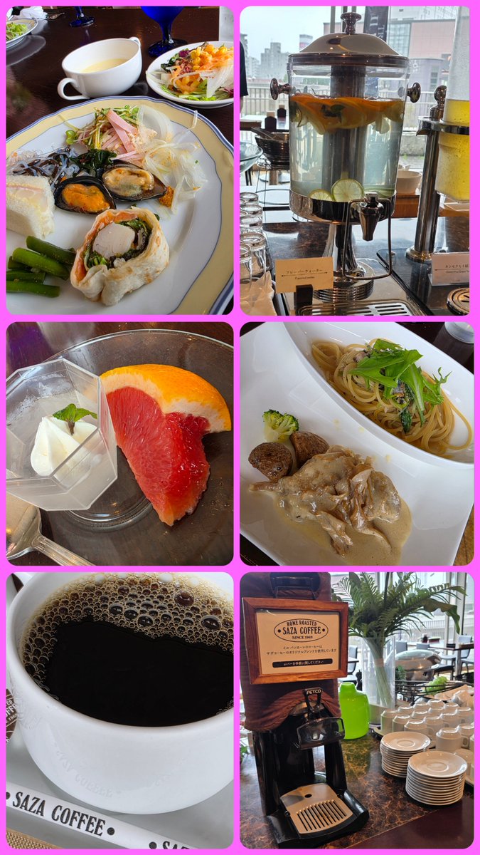 BlueTeddylovely's tweet photo. ホテルでランチ
水戸で出会った人たちの
エピソードや濃密なお話しが聞けて
時間があっという間に過ぎました
大好きなドーナツ買って
帰路へ🚃💨 https://t.co/IsDHrEyzbs