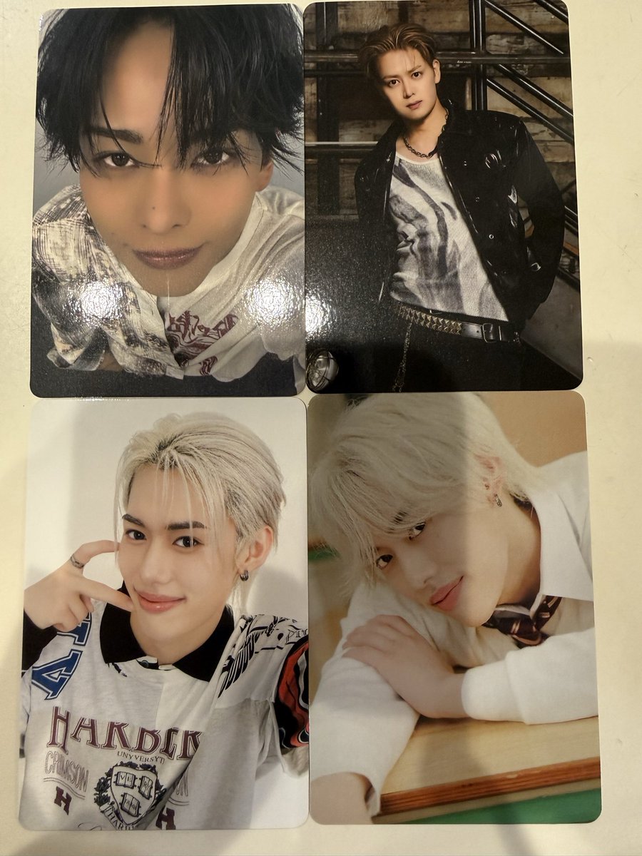 mimitag7's tweet photo. ゆる募🏷️トレカ交換or買取

【譲】画像1枚目（大輔、世真、カイリ）
【求】大悟どれでも（異種OK）
もしくは買取定価1枚400円

【譲】画像2枚目（ELEVATEランダムキーホルダー：カイリ）
【求】買取定価700円

10/11.10/12.11/7に手渡し出来る方で、ゆるく探してます。

#TAGRIGHT交換 https://t.co/EKYSqXMVqE