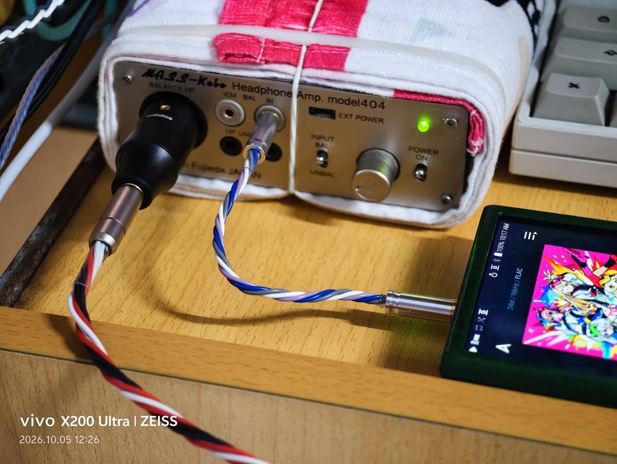 Hikari_mikachan's tweet photo. このIC、音質がめちゃくちゃ良い。
やっぱりハンダの調整こそ一番大事だな。
試聴環境:
FitEar DC / FitEar Air2
FitEar 000ケーブル
Brise Audio flex001ケーブル
SP3000T(ステンレスモデル)
SP2000(ステンレスモデル)
MASS-Kobo 404
Sony PHA-2
#fitear
#masskobo
#oyaide https://t.co/uHOWWkLz6F