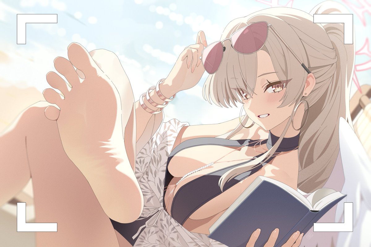 anatanoame's tweet photo. #ブルアカ relax https://t.co/rBVplcV8nH