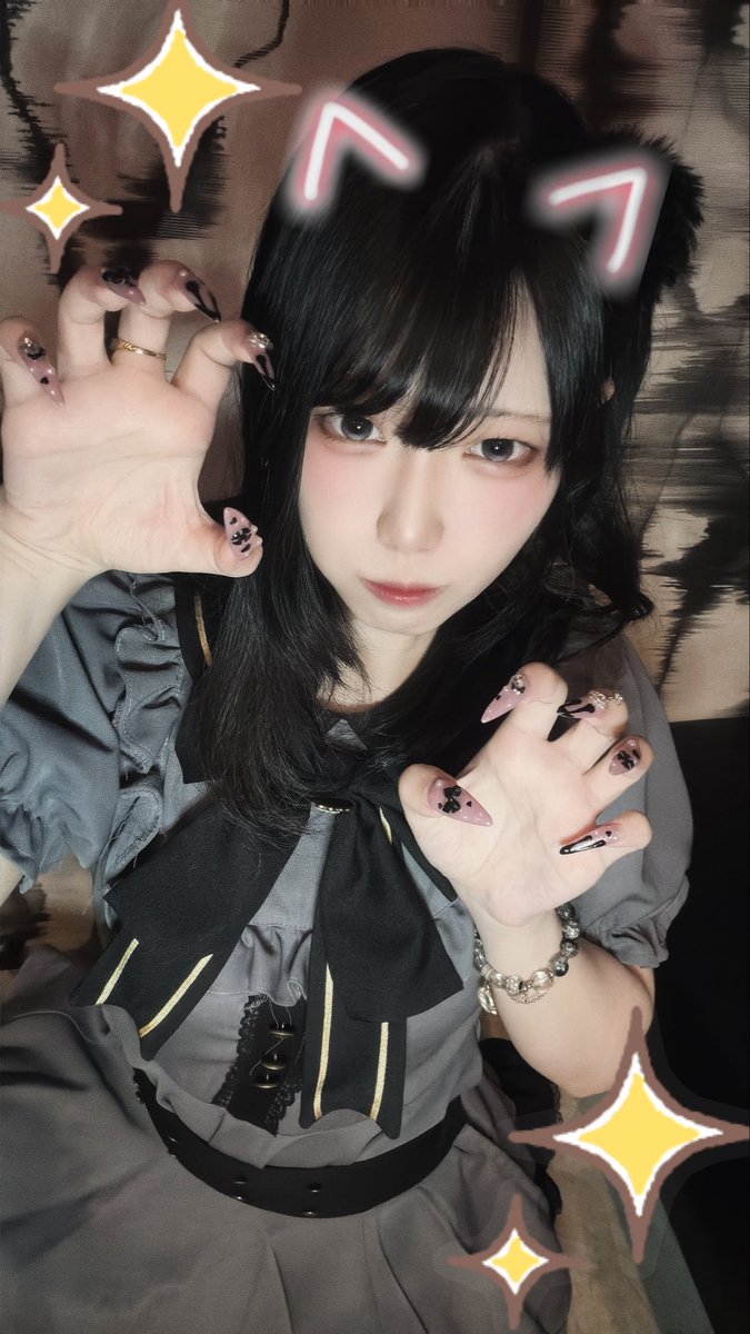 Shina_amu's tweet photo. にゃーん🐈‍⬛🎀 https://t.co/3k1bKwlhuH