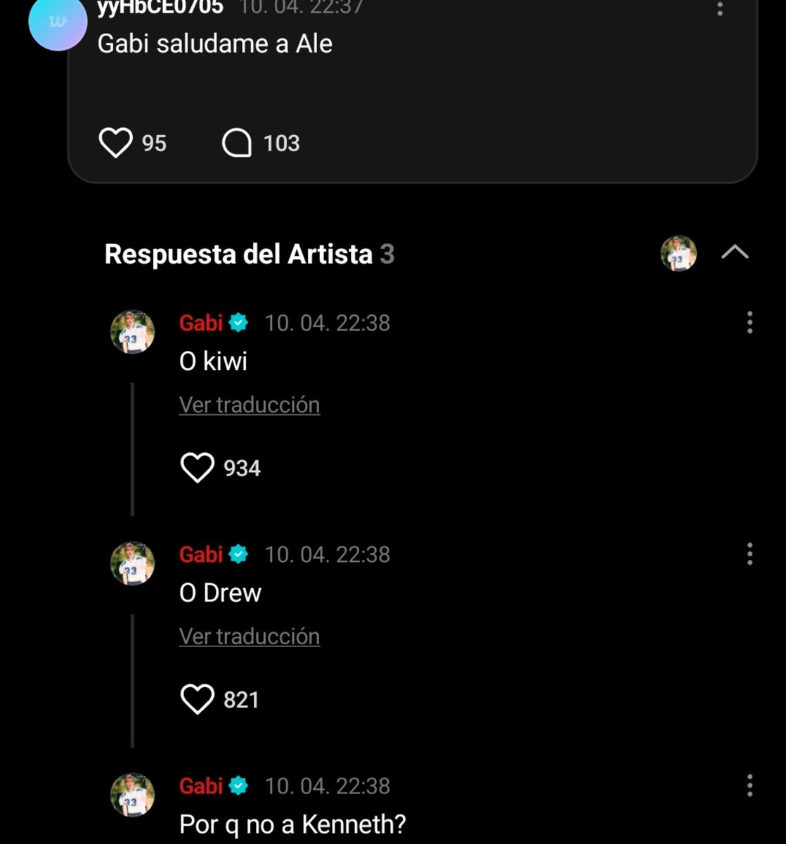 DualBuru's tweet photo. Gabi jealous that the fans want Alejandro and offers up all the other members 

#alebi 

Frfr last post of tonight https://t.co/jtU6Lg6rnS