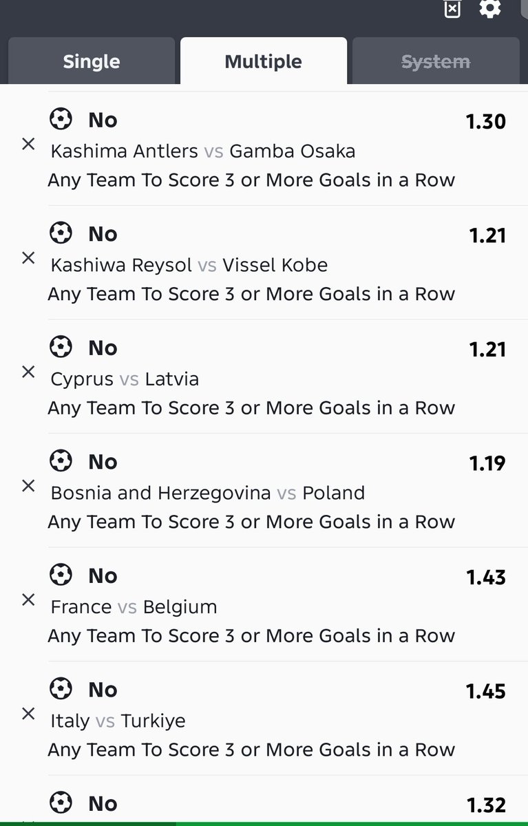 Odds_nemesis's tweet photo. NO 3 GOALS IN A ROW 🎯

SPORTY CODE::4LFY9W
boomluck
Edit/flex ✍️ https://t.co/ufux4Sf2kF