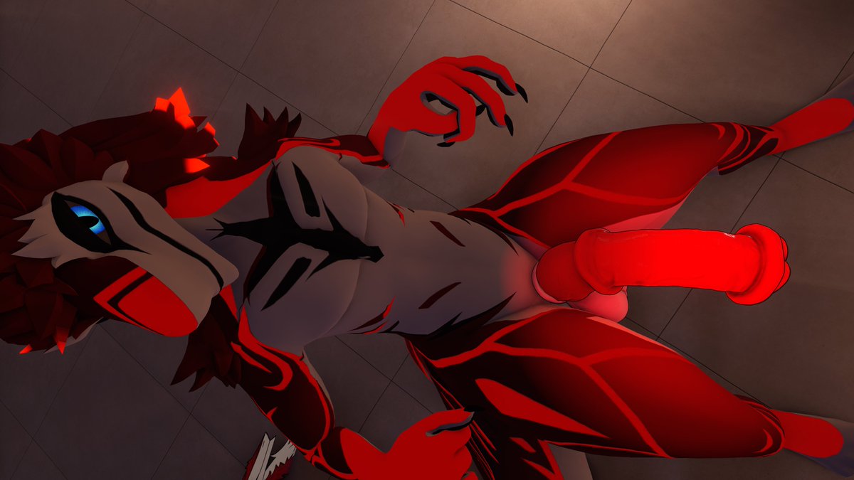 THATSPICYWEDGE's tweet photo. gonna just stare ? 

#vrchatlewd #vrchatNSFW #sergal https://t.co/ZKrpL8jujE