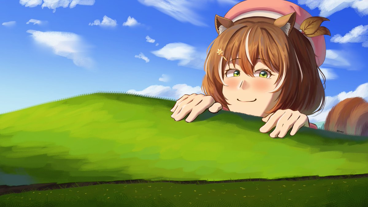 Parahkunn's tweet photo. Ayunda Risu Peeking

#iRISUtration #Hololive #Vtuber #Risu_Meme https://t.co/CpkW0xKMrV