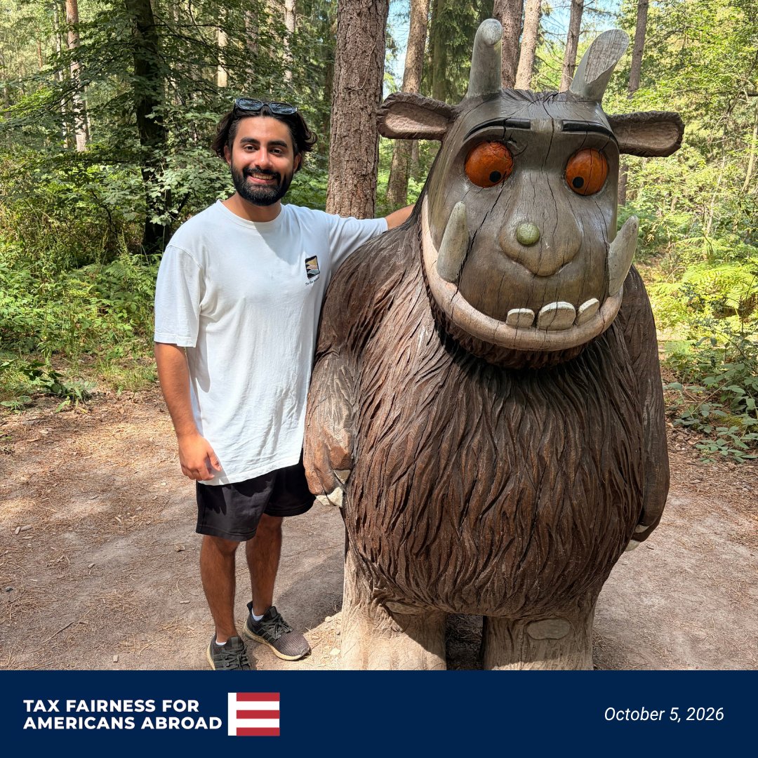 TaxFairUSAbroad's tweet photo. Meet Vishay in the United Kingdom. He was born in the San Francisco Bay Area, moved to the U.K. as a baby and has spent the past 26 years proudly maintaining his American citizenship while voting in California by absentee ballot.

But because of FATCA and the compliance burden attached to U.S. citizenship, Vishay says he has been denied access to financial products his British friends and neighbors take for granted.

Read and share Vishay’s story: https://t.co/lnSAcfv23f

He cannot access competitive savings accounts, faces barriers to investment and retirement accounts, and is effectively blocked from simple index fund investing, including funds tracking the S&P 500.

Americans abroad are not asking for special treatment. We are asking to save, invest and plan for retirement where we live, without being penalized for maintaining our U.S. citizenship.

@WaysMeansCmte  @WaysandMeansGOP  @SenFinance  @SenateFinance  @YourVoiceAtIRS  @RepLaHood  @SenToddYoung

#TaxFairnessNow #ResidenceBasedTaxation #CBT #FATCA #AmericansAbroad #TaxReform