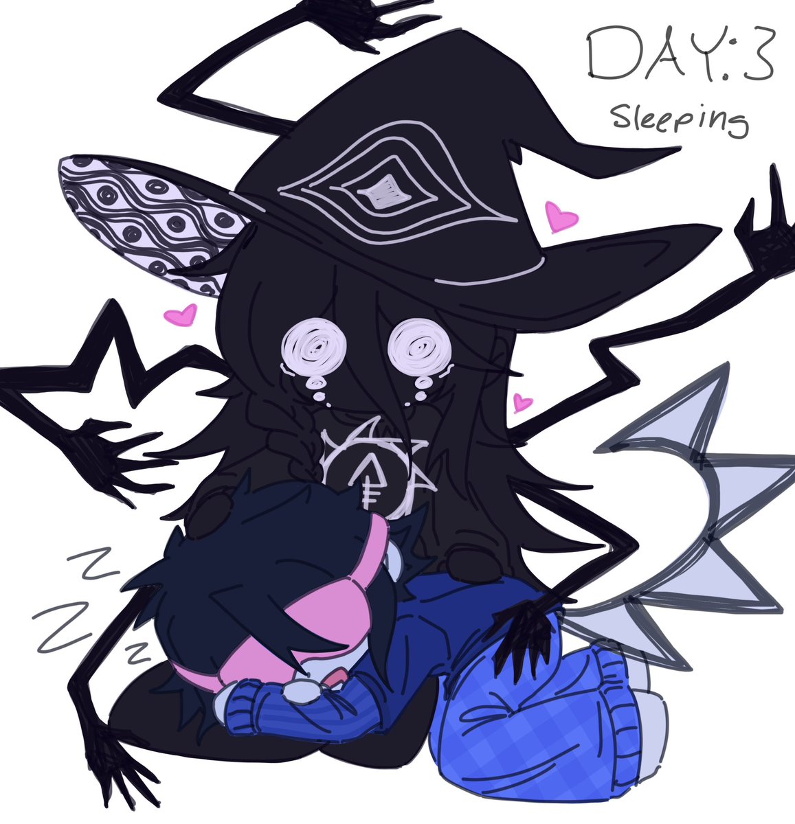 BloopFirework's tweet photo. voidsleepy for day 3!!!!! >_< #azuretime still a day behind but ill catch up soon i promis https://t.co/9xCgOWupOh