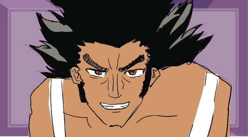 y22hxx's tweet photo. これ紫枠のとこ相互が「めっちゃ猫背なウボォーさんかと思った」って言ってて腹痛い https://t.co/ZuB86aFhiq