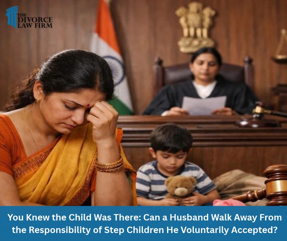 TheDivorceLaw's tweet photo. Can a stepfather be responsible for a stepchild’s maintenance after knowingly accepting the child into his family? Read about the Uttarakhand High Court’s significant ruling.
Read the blog here: https://t.co/GADozh7W7u

#BestDivorceLawyersInPune #BestDivorceLawyerInPune https://t.co/X7jrUxZ3nP