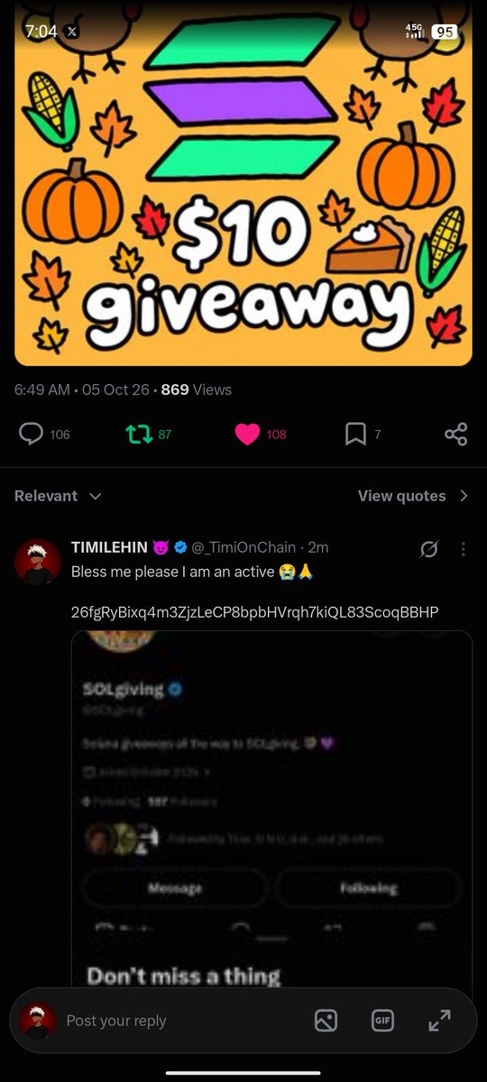 _TimiOnChain's tweet photo. @demolaW3 Bless me echo 
Manifesting first win in this week 😭🙏

CTZtWjGAn95pk6vd2Q5Fr83x38yMZSvrLWnQicsP6uQF https://t.co/SHhPSZRbLy
