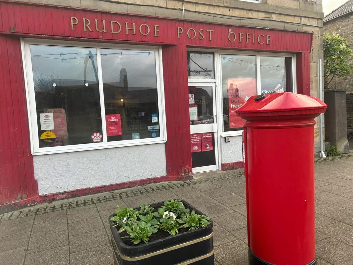 PrudhoeNland's tweet photo. Towns need a Post office.
Please support the Prudhoe post office.
#prudhoecommunity #PrudhoeBusiness
#ShopLocal #useitorloseit
Supporting @TynedaleJob
https://t.co/RAQK1dOYBR https://t.co/B9D9WM8saG