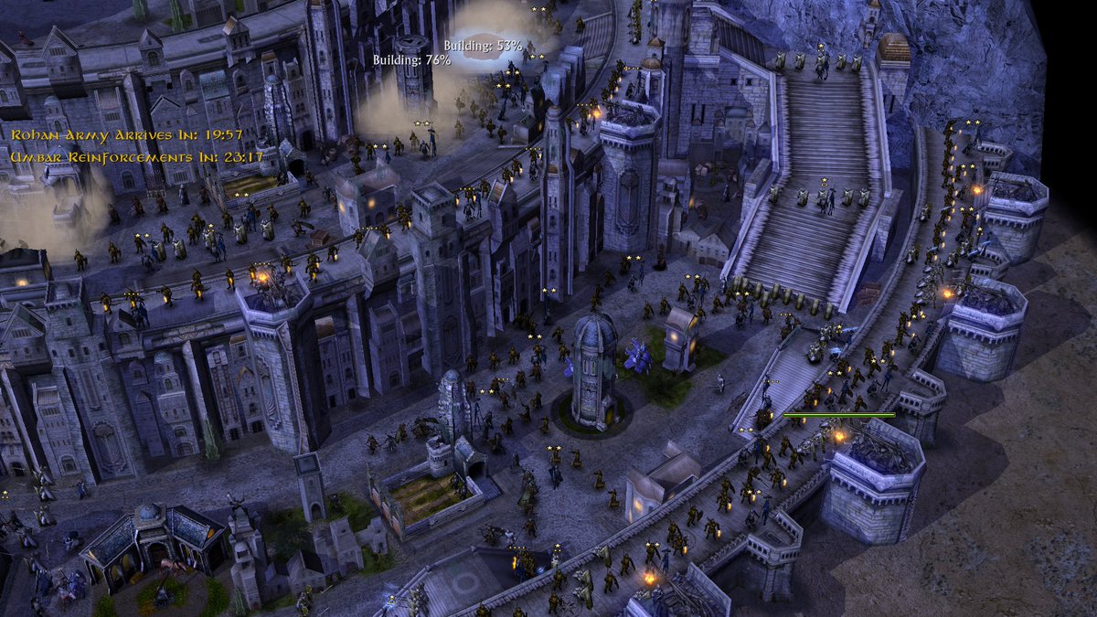 xxlaragyxx's tweet photo. Battle for Middle Earth 2.22 Minas Tirith has no chill. 

#Bfme https://t.co/FvP3tV7Fig
