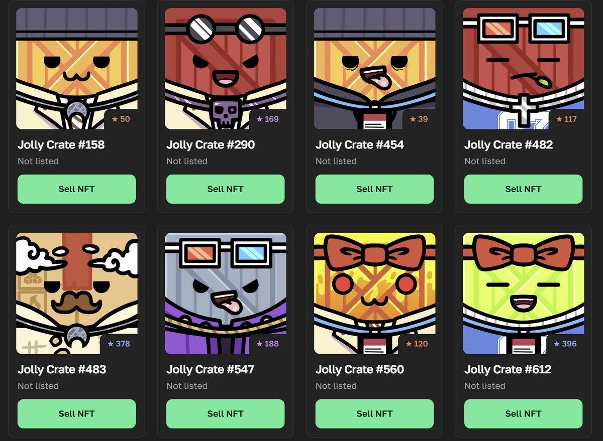 FutureIsNearly's tweet photo. Jolly Crates went from 5 → 20 $NEAR.

If you were actually in the NEAR ecosystem cooking, this was obvious:

→ @MeteorWallet had a Jolly Crate as their PFP before they even dropped
→ First collection on a brand-new marketplace
→ @NEARProtocol following the platform
→ NEAR running and money looking for somewhere to go
That's why I bought 8.
The NEAR trenches are not to be faded.