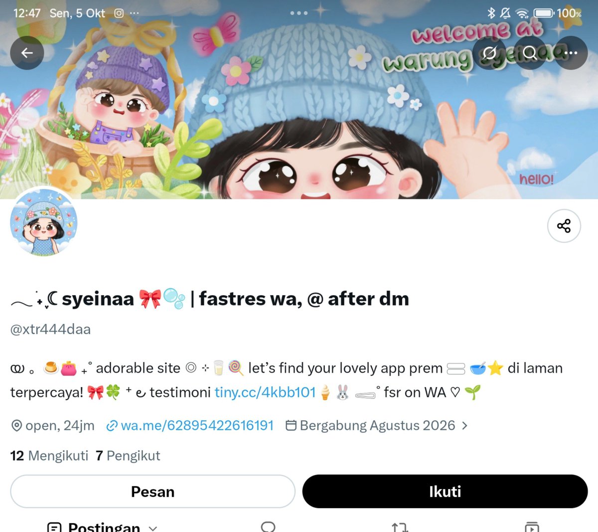 sysatwos's tweet photo. ‼️ HELP RT, THANKIESS ‼️

CHIBI DAN DESIGN AKU DICOLONG LALU DIMODIF KE AI :(

ini pelakunya:
@xtr444daa
+62 895-4226-16191 https://t.co/8cQZqFt9UJ